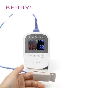 Buzzer Alarm Handheld Pulse Oximeter Blood Testing Equipments