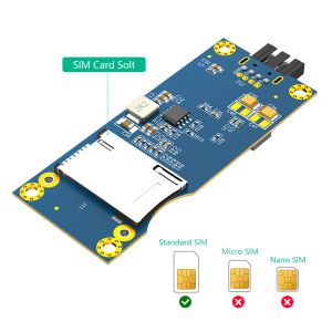 USB 2.0 9PIN Header to Mini PCI-E PCIe 52PIN Wireless Module Adapter with SIM
