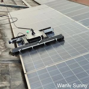 Solar Panel Maintenance Robot 24 Hours Online Service and Crawler Style for
