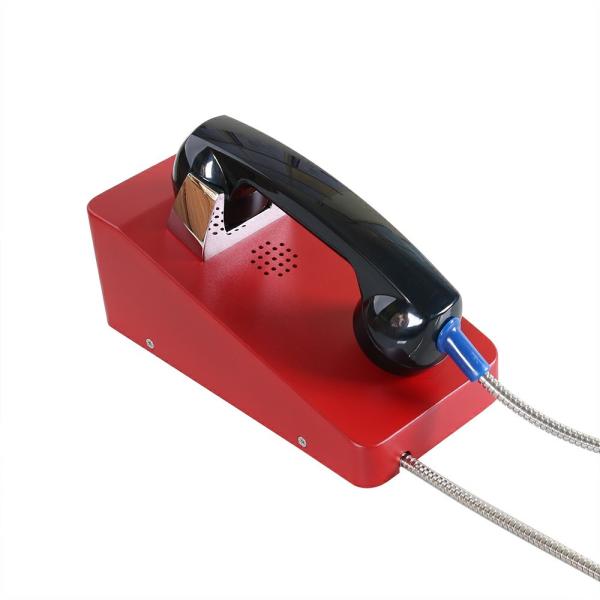 Quality Cold Rolled Steel Public Hotline Telephone DC12V Full Duplex For Jail wholesale