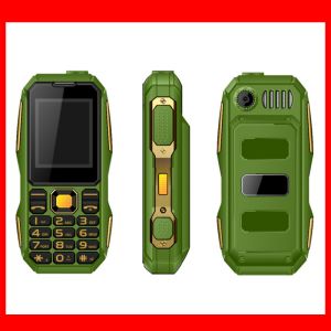 1.77 In stock long life battery keypad mobile phone SIM IP68 Rugged Waterproof