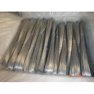 Hot Dipped Galvanized Iron Binding Wire 21 Gauge 45mm Length Anti Oxidation