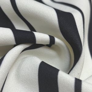 Red Solid Color Polyester Scuba with Crepe Effect