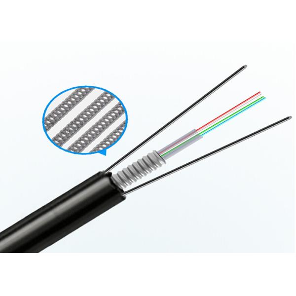 Quality Gyxtw 6 12 24 Core Glass Fiber Optic Cable Single Mode Armored Cooper Cable wholesale