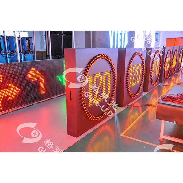 High Resolution Full Matrix Display Led Variable Speed Limit Sign for Traffic
