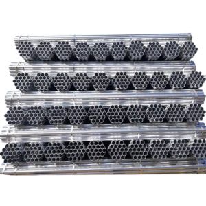 Q235A Q235B DN15 Galvanized Round Steel Pipe 21 Ft ISO9001