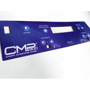 Pocket Layered Graphic LCD Printing LED Membrane Switch Foil For Medical