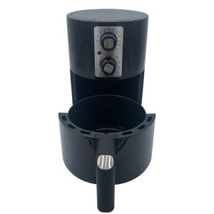 2L Electric Air Fryer With 2 Manual Control Knobs 2QT Household No Oil Home