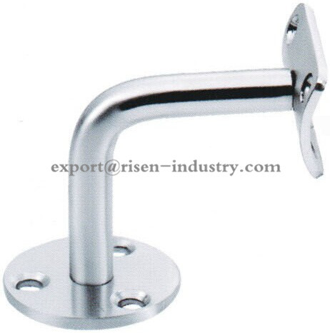 Quality stainless steel Handrail bracket RS301 wall to rail, handrail fitting,finishing satin and mirror wholesale