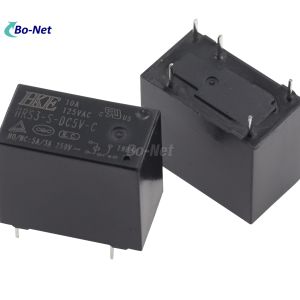 HKE HRS3-S-DC5V-C original Electronic HRS3-S-DC24V-C power relay 10A 125V DIP5