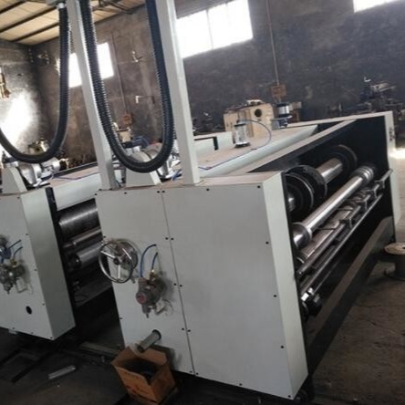 Quality Flexo Printing Rotary Slotting Machine 450*750 Manual Feeding wholesale