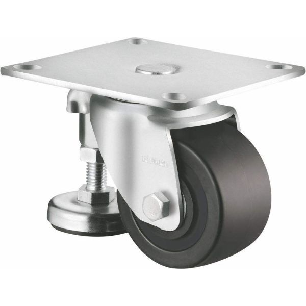 Quality Medium Duty Rotating Caster Wheel With Adjustable Support Legs Caster Wheel wholesale