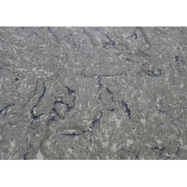 Quality Grey Pattern Quartz Stone Countertops , Marble Kitchen Countertops wholesale