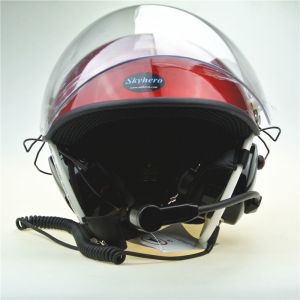 EN966 Paramotor helmet with high noise cancel headset Powered paragliding helmet