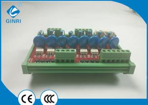 Cheap 6CH PLC Amplifier Board Module / SCR Output Board DIN Slider Servo System for sale
