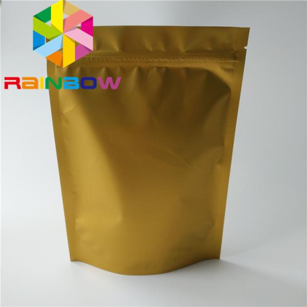 Quality Poly k Mylar Plastic Pouches Packaging Aluminum Foil Stand Up Zipper Bag For Snack wholesale