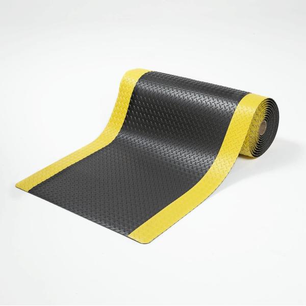 Yellow And Black ESD Rubber fWith PVC / EPDM Foam / Rubber Material