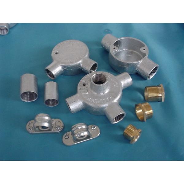Quality Copper / Bronze Electrical Conduit Fittings Heat Treating Customizable Design wholesale