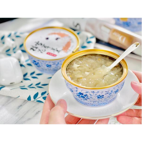 osmanthus-tremella-soup-beauty-dessert Herbal Dessert Plant Based Osmanthus Tremella Dessert Ready-to-Eat Skin Nourishment Traditional Chinese Dessert No Preservatives