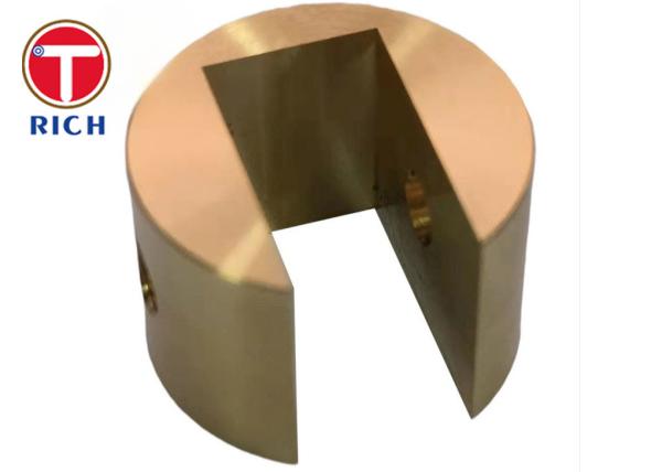Precision Hardware Brass CNC Turned Parts CNC Centering Machine Processing