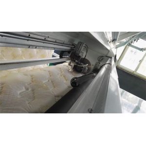3.17KW Mattress Cover Automatic Blanket Cutting Machine Easy Operation 10 M/Min