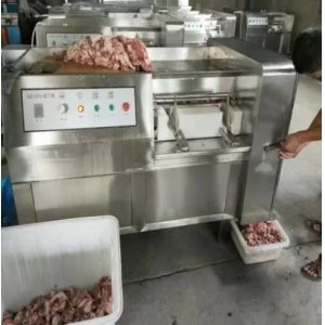 28mm or Customized Dice Size Meat Dicer for Experienced Frozen Meat Cube Cutting