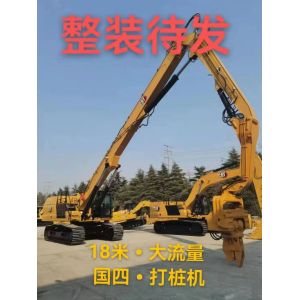 12 Meter Sheet Pile Driver For CAT Excavator Faster Construction Projects