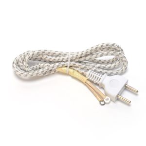 AC Iron Wire with Plug 1.8m Power Cord Cable E27 Lamp Base 220v 16a in Pakistan