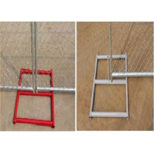 4FT X 12FT temporary chain link fence panels spacing 57mm*57mm*11.5ga diameter