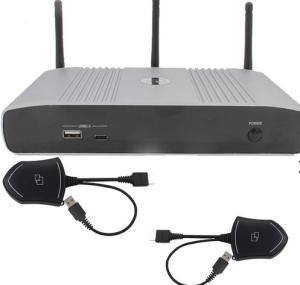 Cheap OSD Control Wireless Presentation Solution RJ45 Interface Screen Sharing Device for sale
