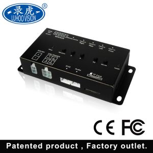 Cheap Vehicle 4 Channel Car DVR Recorder , Auto Mobile DVR Sd Card Video Recorder for sale