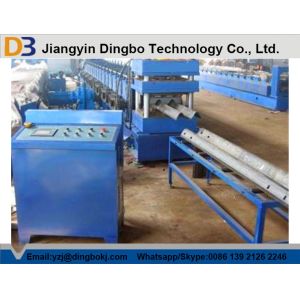 Hydraulic Guard Rails Roll Forming Machine With Top Service , Low Noise