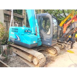 Used Kobelco Crawle Excavator Sk75 Made in Japan, Secondhand 7.5 Construction