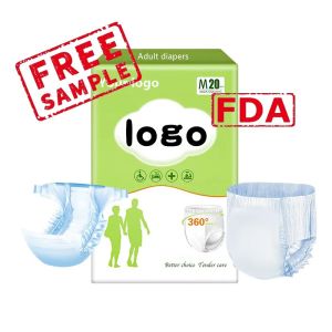 China High Comfort Adult Disposable Diapers with High Softness & SAP Material on sale