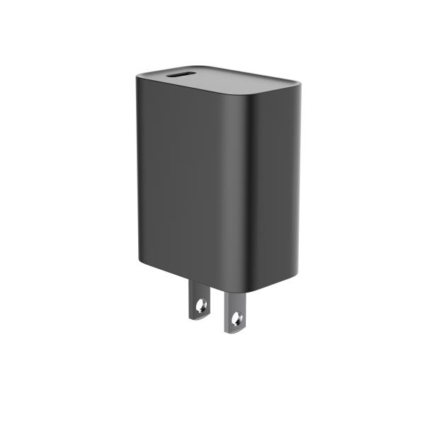 Quality PD18W Fixed Plug USA Wall PD Charger USB C wholesale