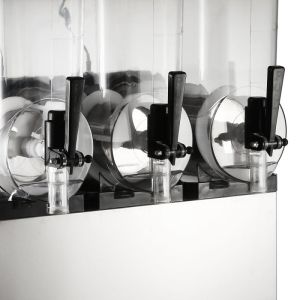 Three Bowl Ice Slush Machine Granita Smoothie Electrics Retro Slush For Home