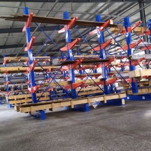 Single Arm 100kg-1000kg Heavy Duty Warehouse Cantilever Racks Industrial