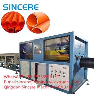 Single Wall Corrugated Plastic Pipe Extrusion Line MPP PPR PP Pipe Production