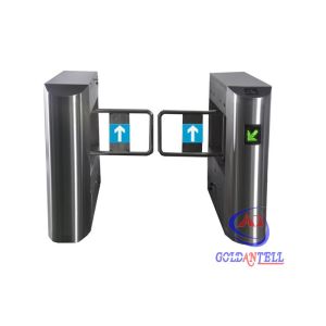 Cheap Electronic Mechanism Swing Barrier Gate turnstile with ESD Tester for sale