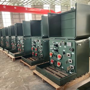 37.5kva Single Phase Pad Mounted Distribution Transformer Oil Immersed 12000v To