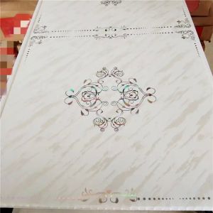 Heat Insulation PVC Wall Ceiling Panel High Glossy 250mm Width