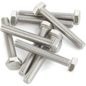 Plain Finish Fully Threaded Hex Head Countersunk Screw Bolt Nuts