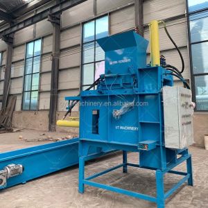20HP Diesel Engine Wood Shavings Baler with Fully Automatic Bagging