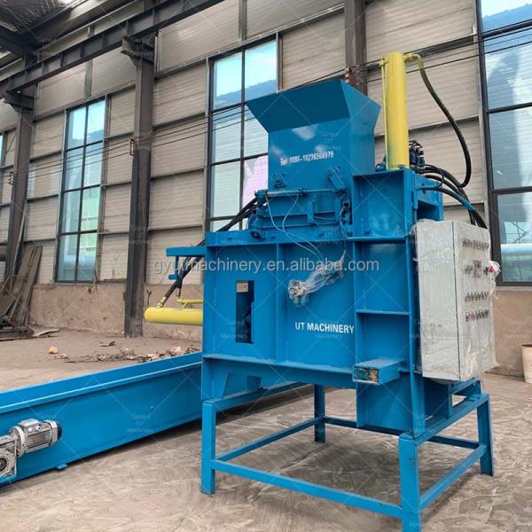Quality 20HP Diesel Engine Wood Shavings Baler with Fully Automatic Bagging wholesale