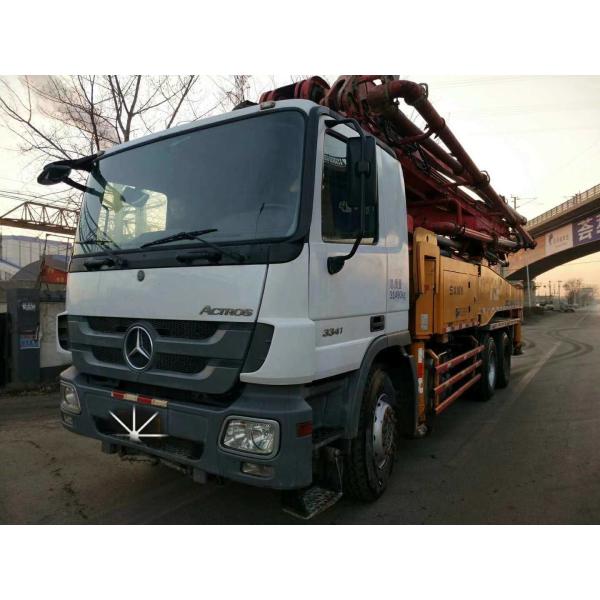 2.6mm Vibrating Amplitude 46 Meter Concrete Pump Made in 2011 for Heavy