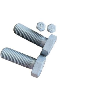 Galvanized Steel Bolt and Nut Fastener A153 ASTM-A307 Grade 4.8/6.8/8.8/10.9/12