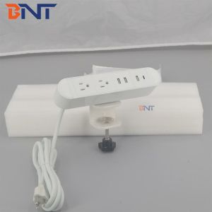 BNT 2020 new arrival easy assemble clamp on socket with type C/US power clip
