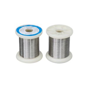 0.055mm Chromel A NiCr 80 / 20 Nicr Alloy For Heating Cables / Mats And Cords