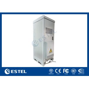 Outdoor Telecom Cabinet With LED Lamp For Base Station Equipment With UPS System
