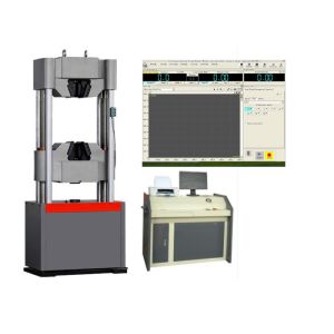 China 600KN Capacity Servo Hydraulic Testing Machine with Closed Loop Control for Stress and Strain Rate on sale
